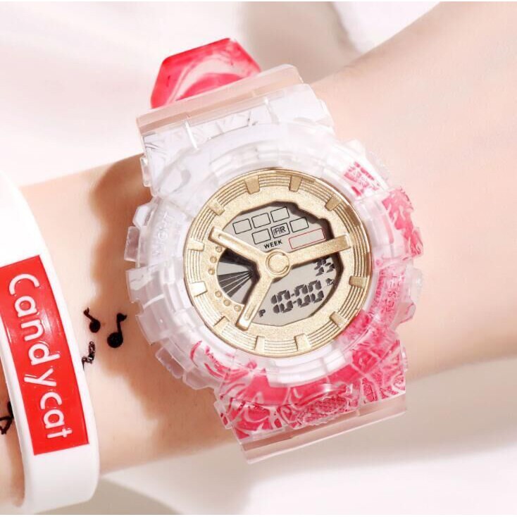 Casio Design One Piece + Dragon Ball Z Joint Model Shockproof Waterproof Automatic LED Lighting Sports Watch