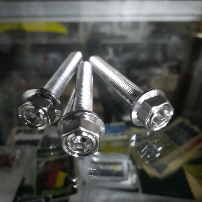 Baut Mur Pengencang Probolt Baut Stainless 2 Kunci Knalpot Nouvo Nmax Aerox