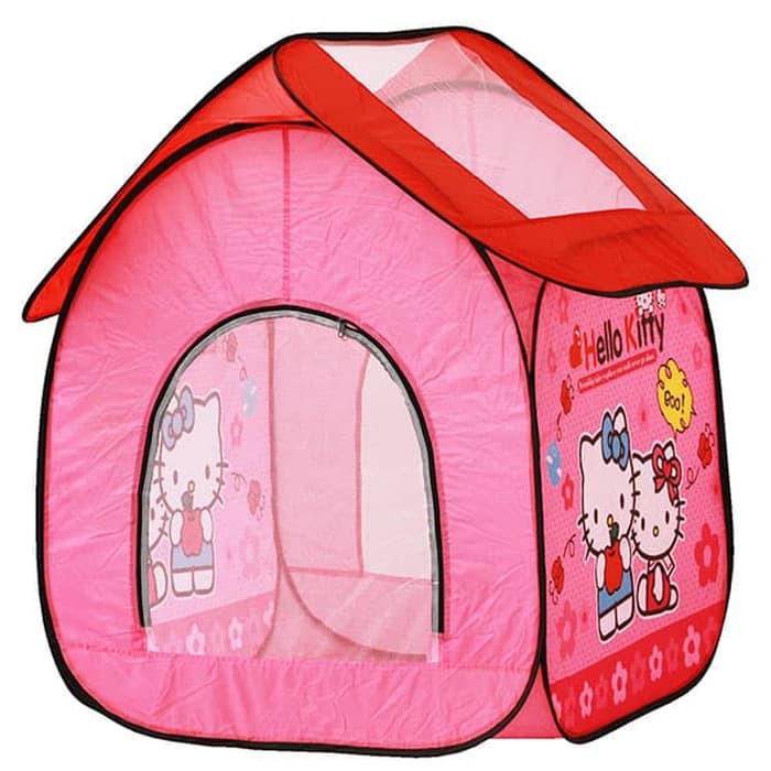 tenda bermain anak Gambar Character Hello KItty Dan Little ponny Tempat Bermain Anak Tempat Tidur