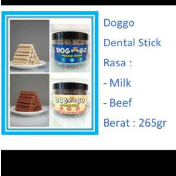 DOG GO DENTAL STICK MAKANAN SNACK ANJING