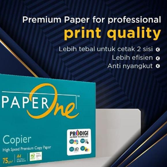 

✾ KERTAS FOTOKOPI A4 COPIER PAPERONE 75 GSM GR GRAM [RIM] - COPIER PINK 75 ❂