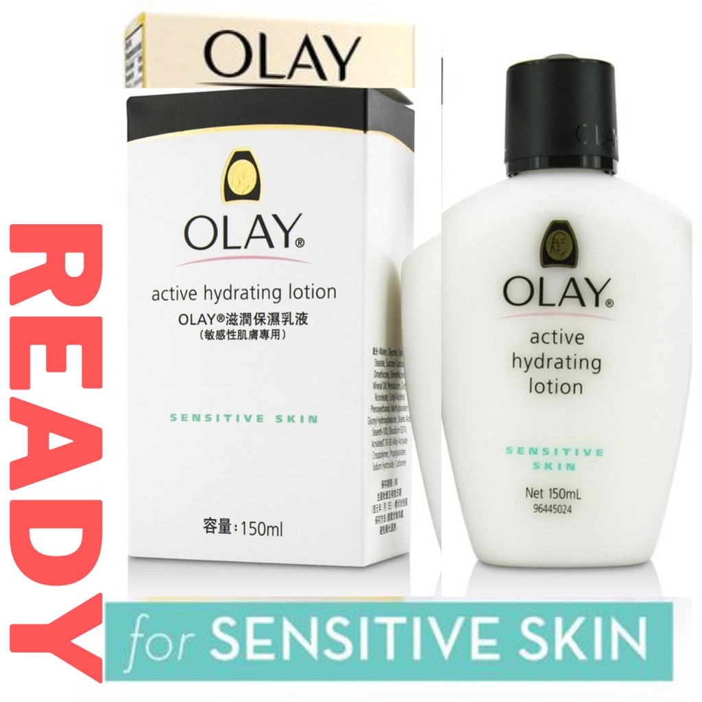Hydrating, OLAY LOTION SENSITIVE  SKIN, Olay Active Hydrating Lotion, handbody olay 150ml