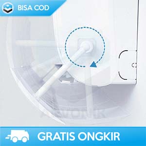 REFLECTOR AC PENAHAN ANGIN AKKOKI WB588 ORIGINAL - COVER AC INDOOR KAMAR - REFLEKTOR AC UNIVERSAL