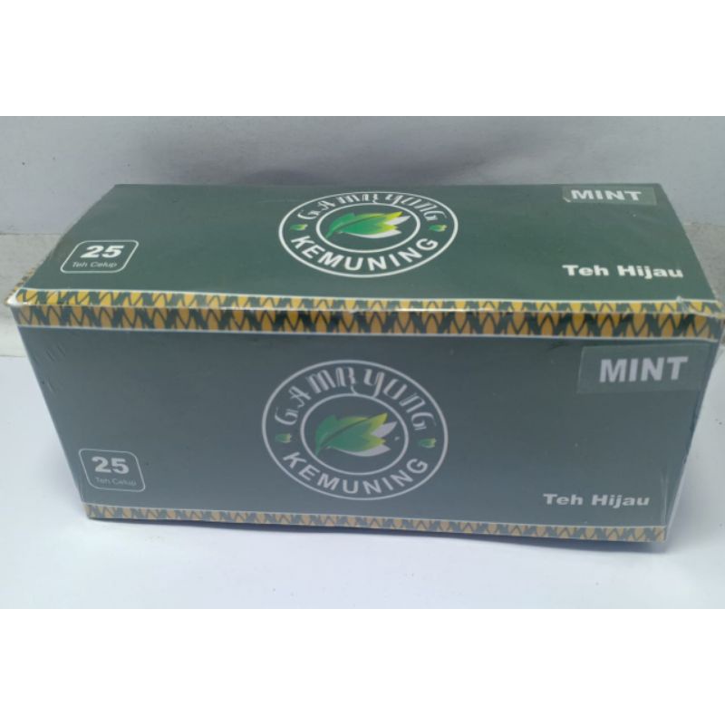 

Teh Celup Kemuning mint/jahe/hijau/melati