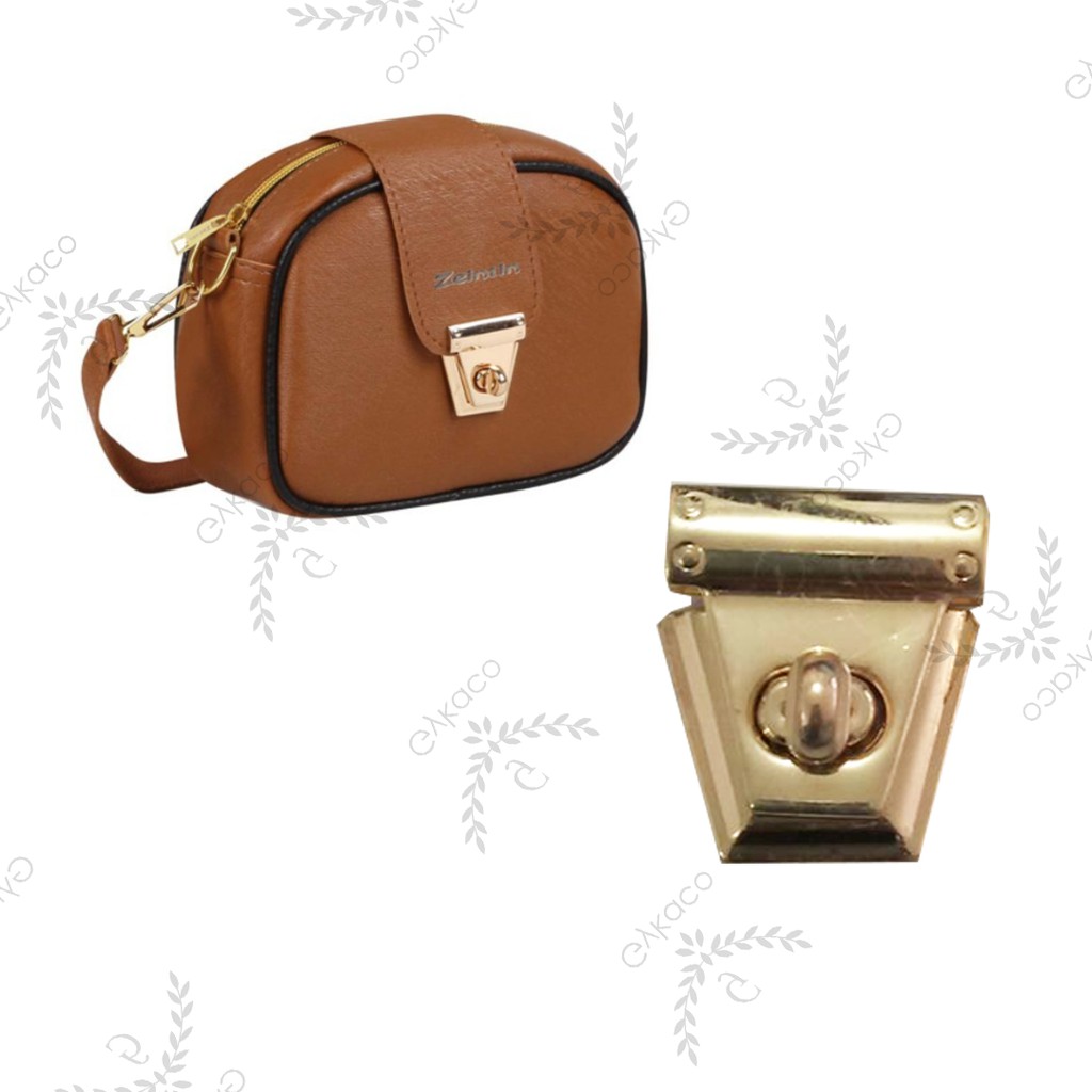 Variasi V112 Kunci Putar / Slop / Buckle - Aksesoris Tas &amp; Dompet Wanita Fashion (IMPORT)