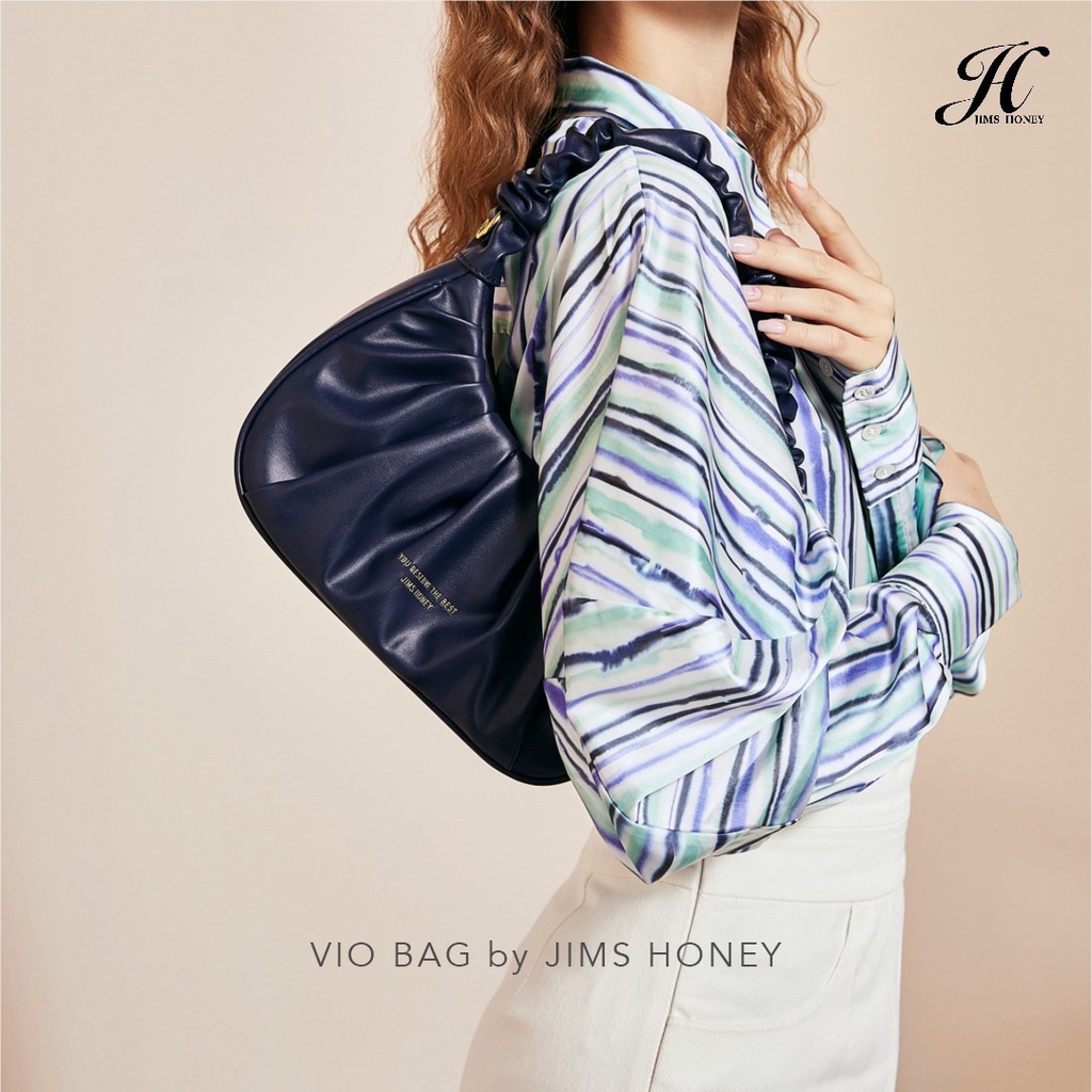 Vio Bag Jimshoney - Tas Selempang Wanita Stylish Korea Simple Import Fashion Trendy