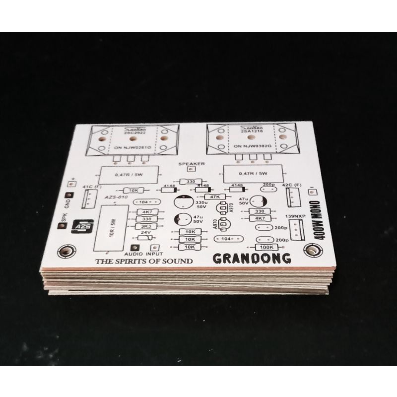 PCB GRANDONG Power Mono 400W SANKEN SAFARI 400W Bisa TEF