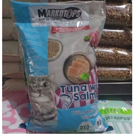 MARKOTOPS all life stage repack 1kg dry food makanan kucing