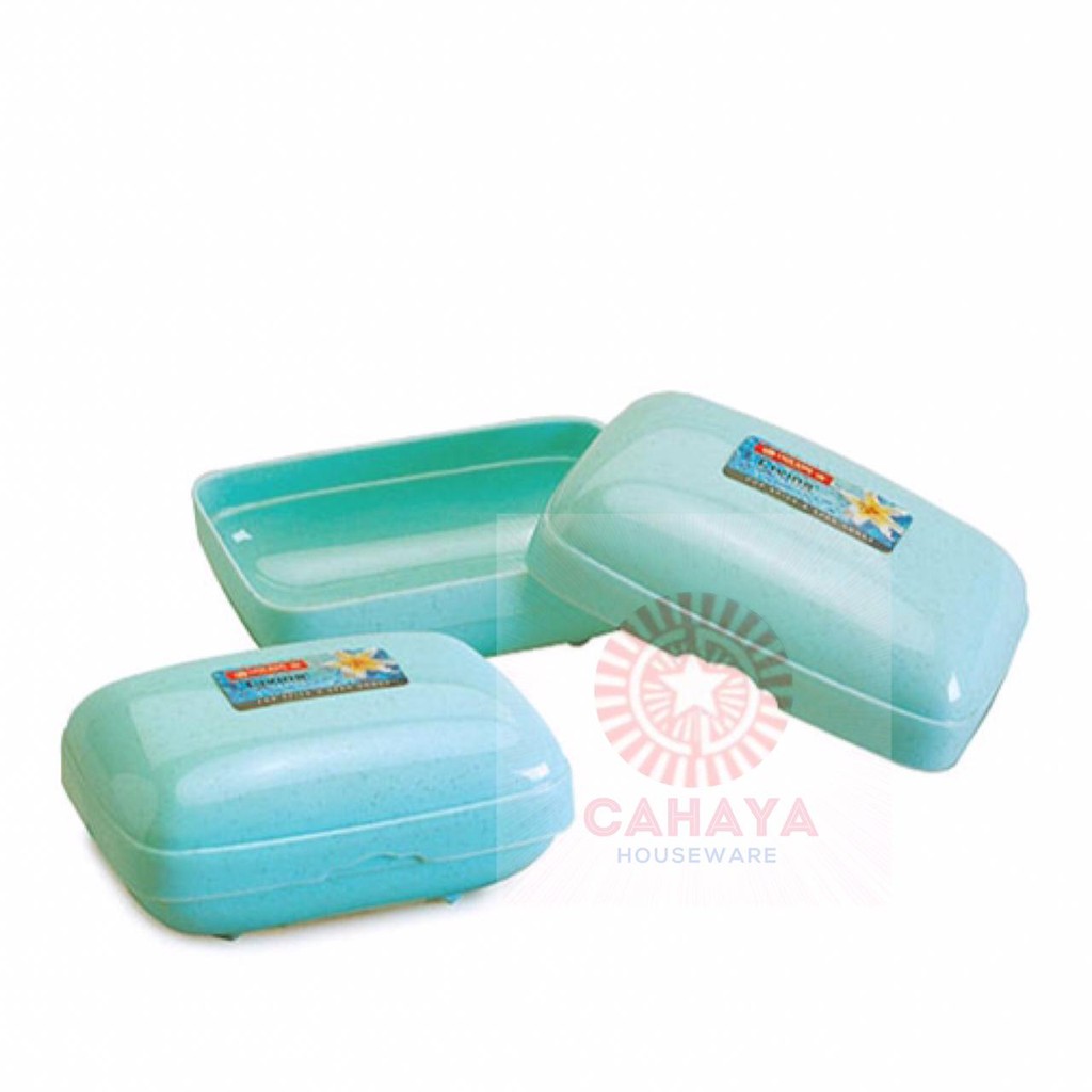 PAKET 3PCS Soap Case MB-1 Perlengkapan Kamar Mandi  Lion Star Tempat Sabun Plastik Kotak Sabun Murah