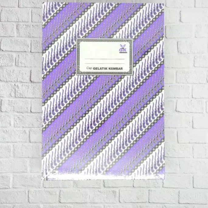 

Buku Gelatik Kembar Hardcover Batik Folio 50 Lembar