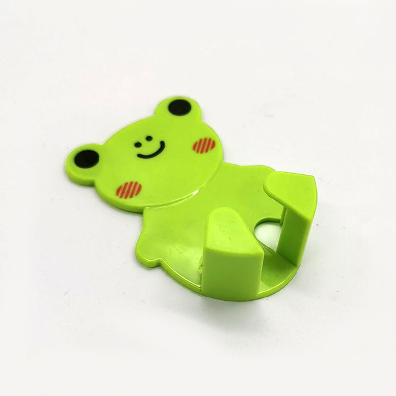 1Pc Cartoon Animal Plastic Power Plug Bracket / Wall Mounted Socket Plug Plastic Hanger