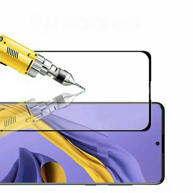 TEMPERED GLASS FULL COVER 9D FULL GLUE SAMSUNG F52 5G A53 5G A54 5G A73 5G A74 5G A72 A71 M51 M52 M26