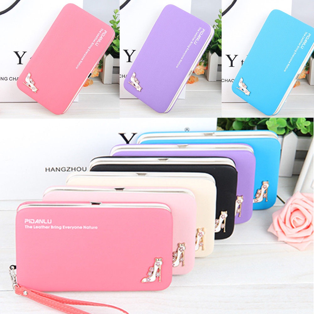 ( GS ) DOMPET PANJANG WANITA /  DOMPET HARDCASE WANITA BISA UNTUK HP, KARTU DLL