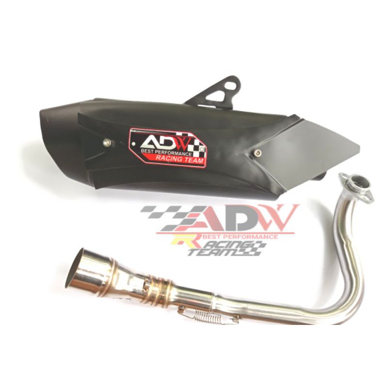 knalpot original ADW racing beat vario nmax pcx dll