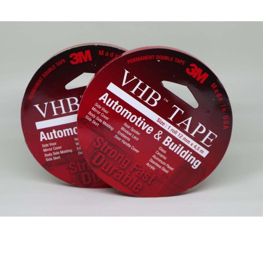 

Model Baru Double Tape 3M VHB 12 mm x 4,5 m ORIGINAL / DOUBLE FOAM TAPE