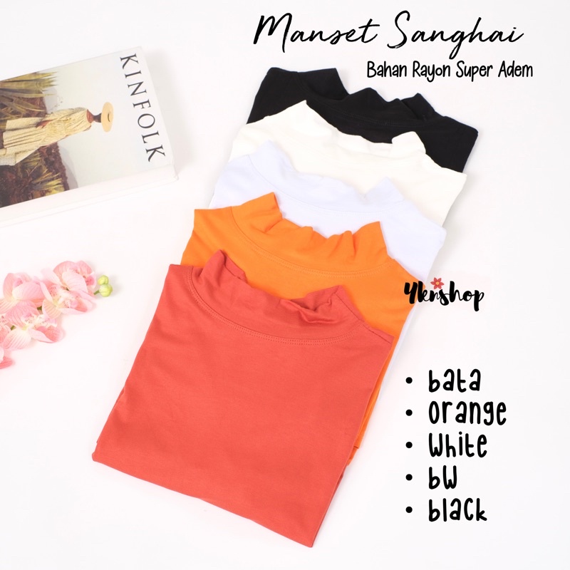 Manset Sanghai Bahan Rayon Super Adem size L, XL, XXL