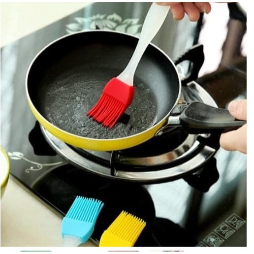 Kuas Silicone Food Brush Cake Mentega - Kuas Roti Barbeque Silikon