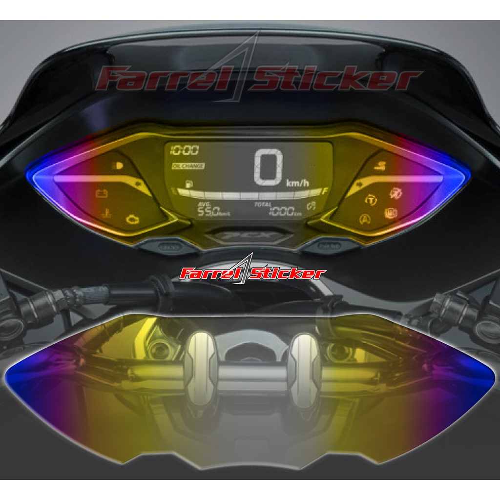 STIKER ANTI GORES SPIDO PCX 160 STICKER SPEEDO METER PCX 160 super glossy