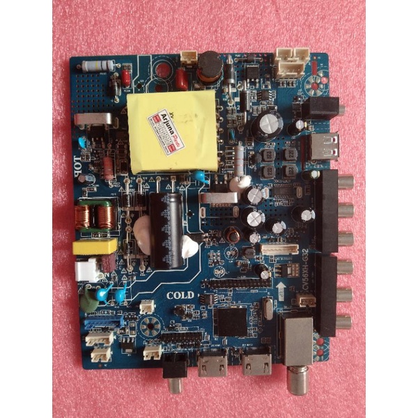 MB PLD 32AD1508 Mainboard LED TV Polytron PLD 32AD1508 smart tv