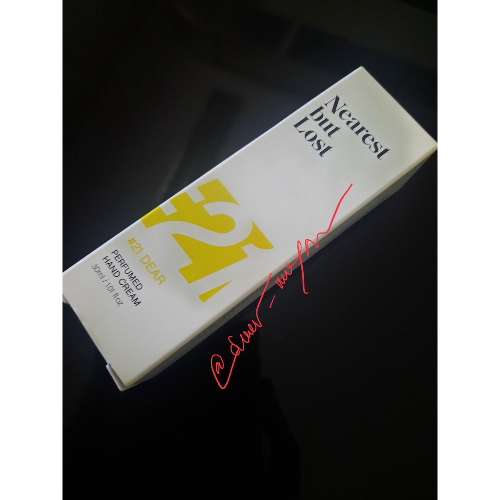 NEAREST BUT LOST / nearest but lost HANDCREAM DEAR