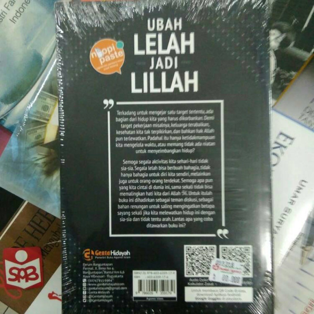 Resensi Buku Ubah Lelah Jadi Lillah Penggambar