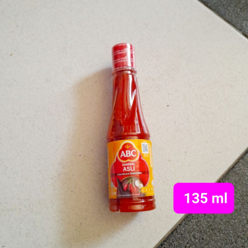 abc saus sambal asli ABC 135 ml dan kecap abc 135 ml