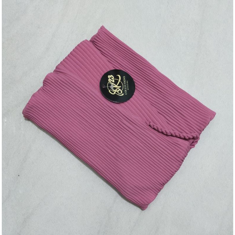HIJAB SYIRA PRISKET ORI SK23 COLLECTION-Dusty Pink