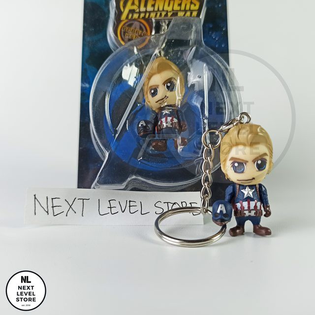 Cosbaby Avengers Infinity War Keychain - Captain America 2