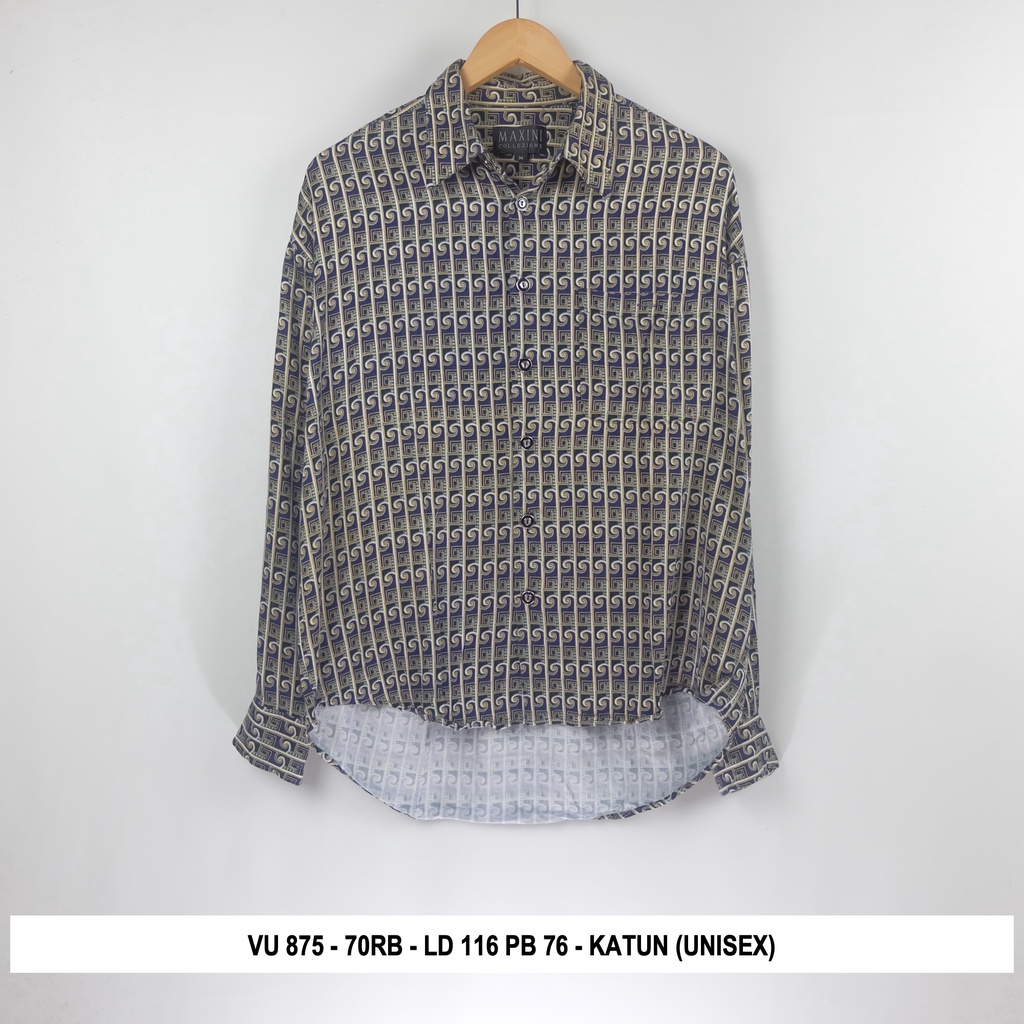Thrift Blouse Vintage | Kode V4-VU 875
