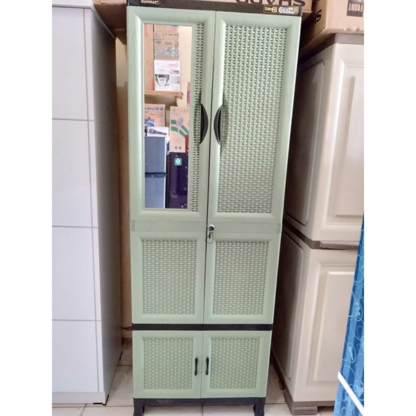 LEMARI PLASTIK NAPOLY 2PINTU