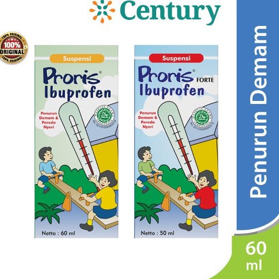 Big Sale.. Proris Suspensi / Ibuprofen / Penurun Panas Anak / Demam Anak