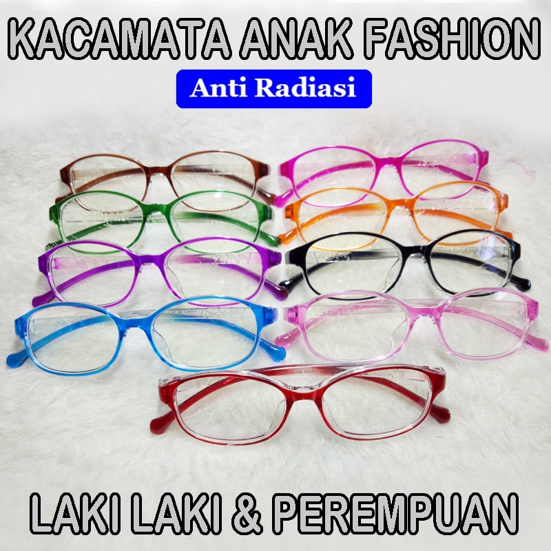 BARU! Kacamata ANAK anti radiasi komputer blueray laki laki dan perempuan / Kacamata Premium Import / Blueray Komputer Kids / Kacamata anak Lucu / Kacamata Fashion Anak