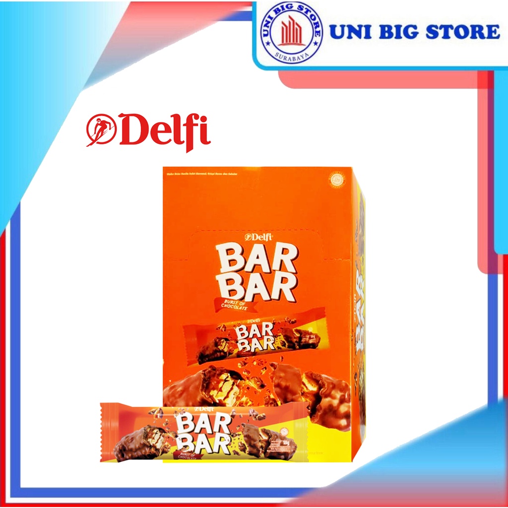 

Delfi Bar Bar Chocolate 18 gr x 24 pcs BOX