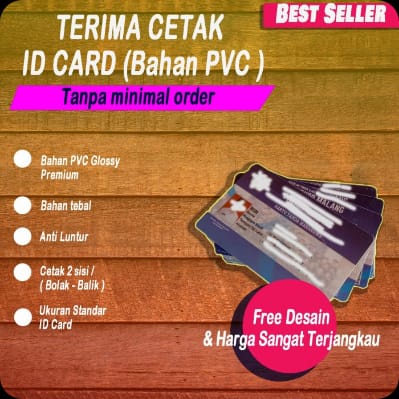 

Cetak ID Card murah