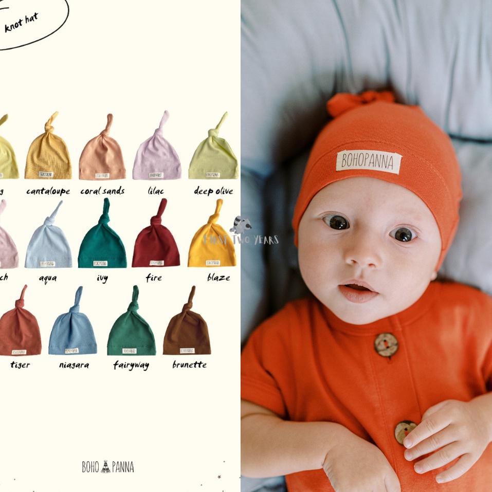 Serbu Produk BOHOPANNA - Knot Hat - Topi Bayi