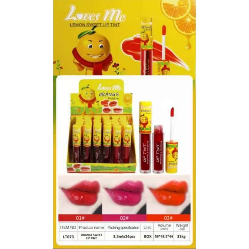 BPOM LIPTINT ALOE VERA BY LOVES ME ORIGINAL
