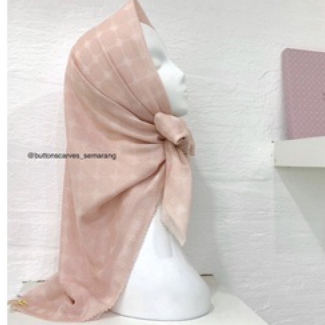 XANADU MONOGRAM BUTTONSCARVES