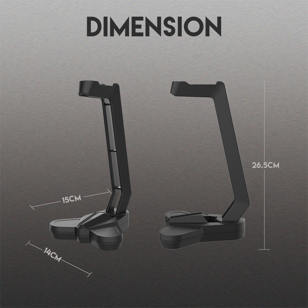 Fantech Headset Stand AC3001 - Gaming Headset Stand Dudukan Headset