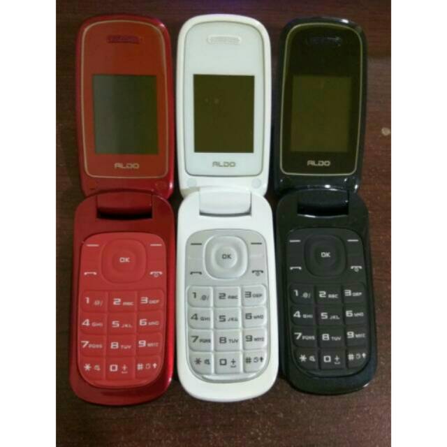 HP ALDO F-16 / F 16 / F16 FLIP DUAL SIM 1.8" LIPAT GARANSI 1 TAHUN