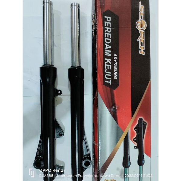 as shock depan assy + tabung vario tecno 125 /vario fi