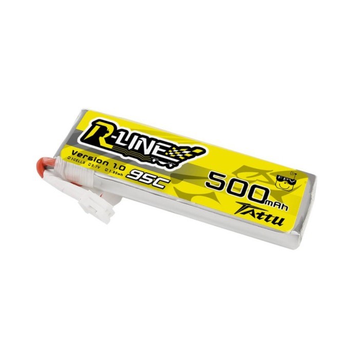 Baterai Lipo Tattu R-Line 500mAh 1S 95C