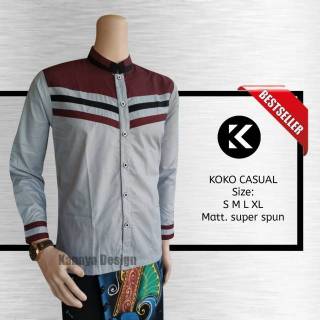 Koko syubbanul muslimin koko azzahir koko baju  Shopee 