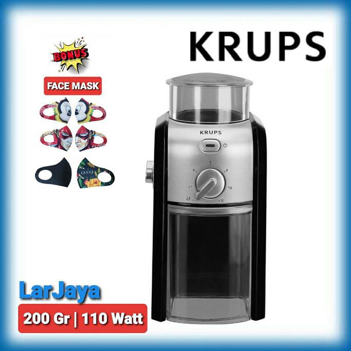 Penggiling Kopi Krups Gvx231 / Burr Grinder Krups Gvx231 Promo