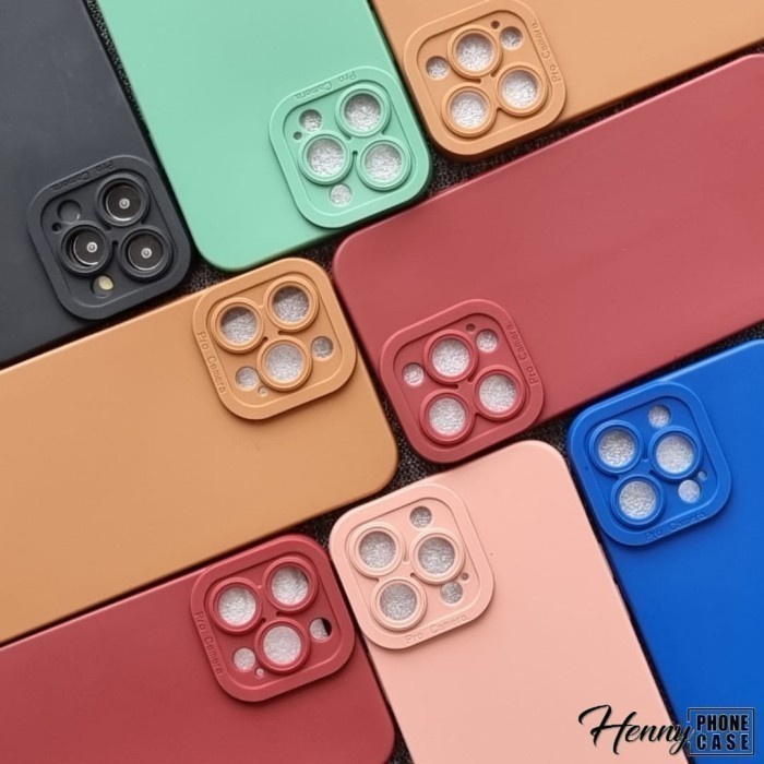SOFTCASE PRO CAMERA IPHONE X XS MACARON - FA