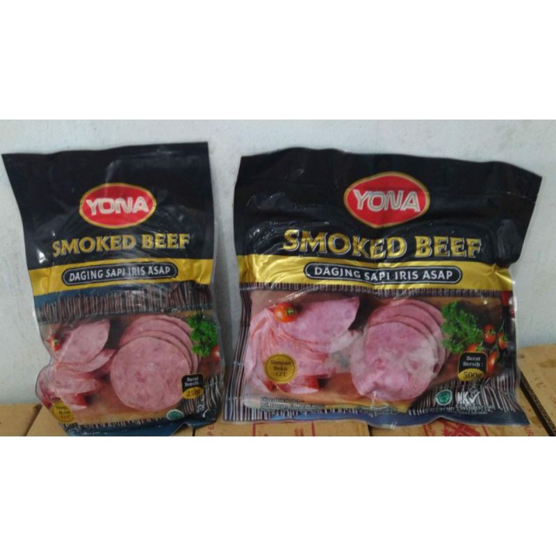 

YONA SMOKED BEEF 500gr yona