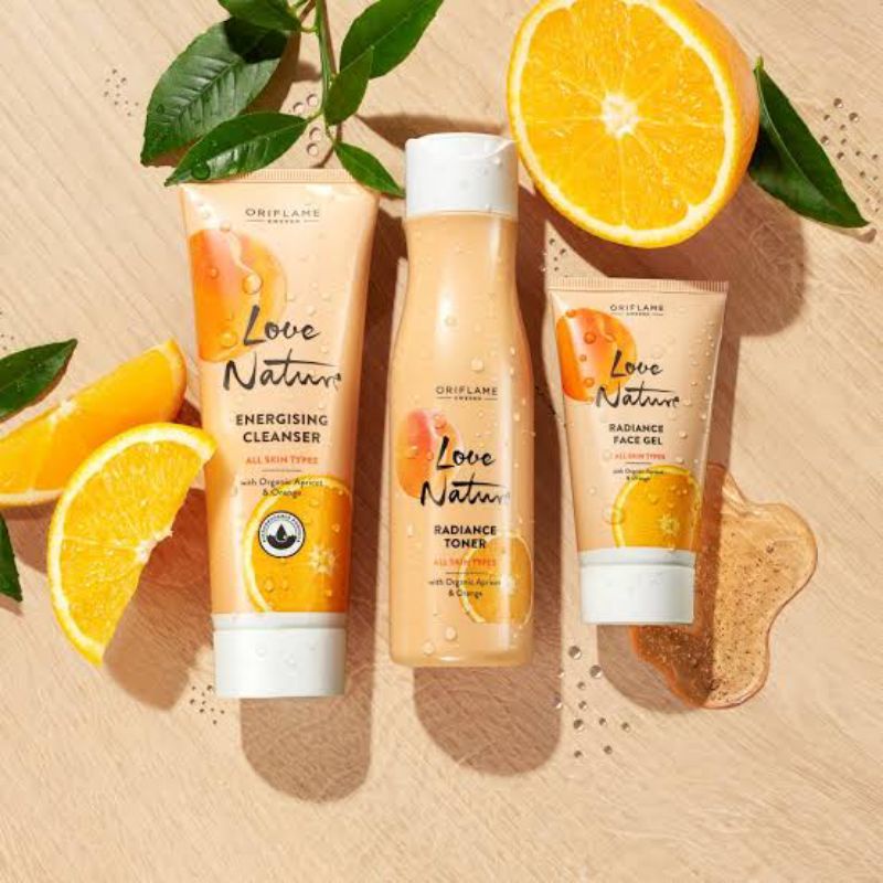 Ln with organic apricot &amp; orange