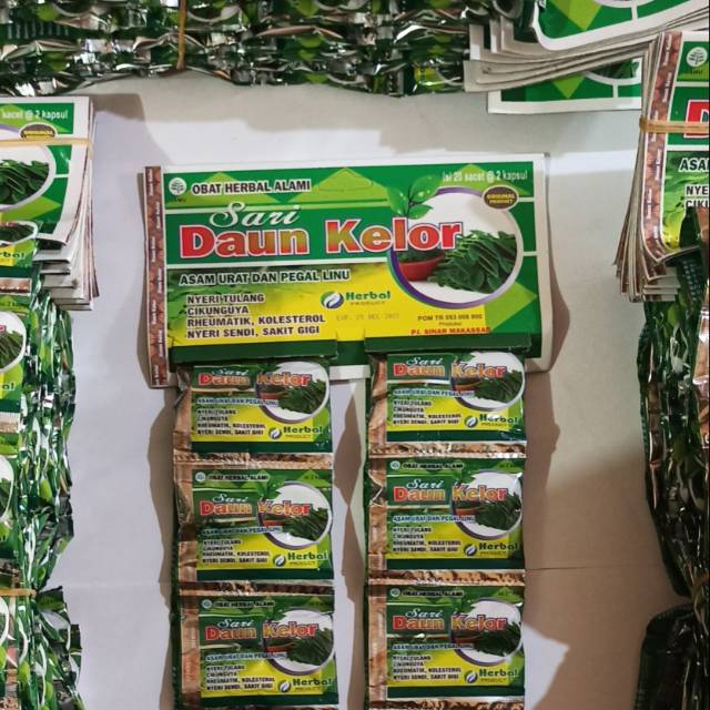 Sari Daun Kelor Original Renceng Shopee Indonesia