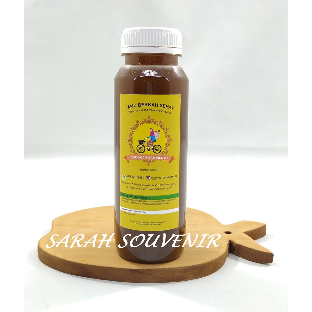 

Jamu Godokan Sambiloto 250 ML Jamu Berkah Sehat