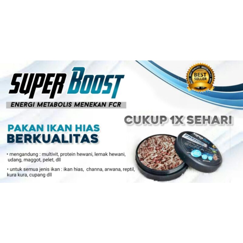 

pakan ikan super boost premium