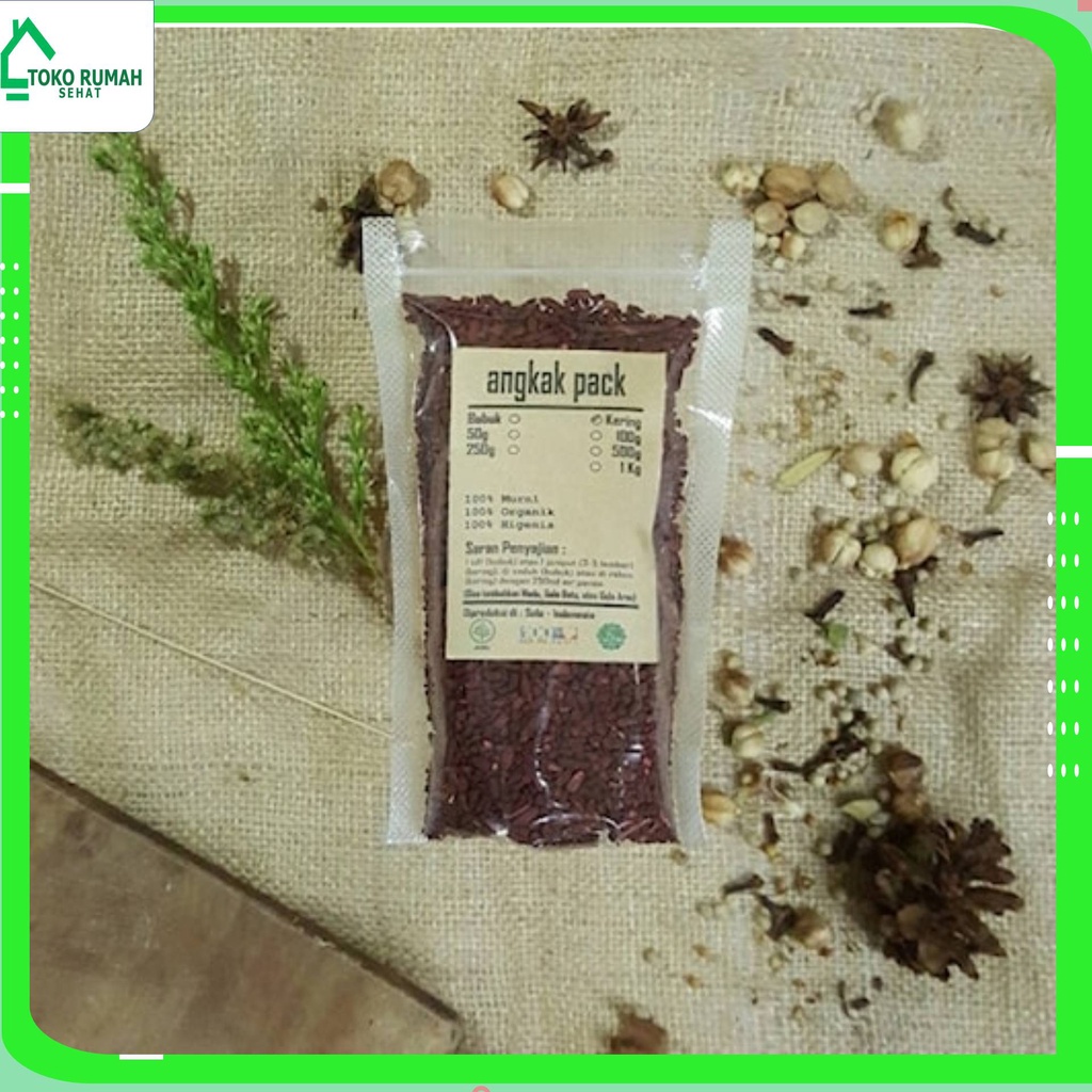 

ANGKAK KERING 250gr - Monascus purpureus - MURNI - JSR - REMPAH